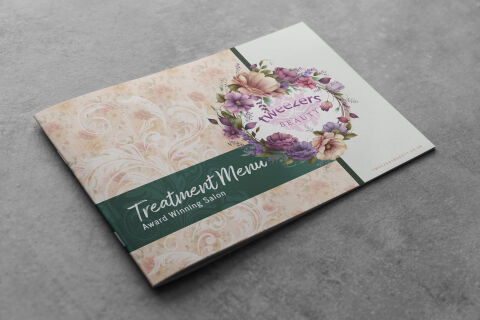 Tweezers Beauty Treatment Menu