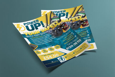 KZN Services Flyer Design